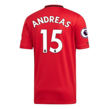 Load image into Gallery viewer, Andreas Pereira Manchester United adidas 2019/20 Home Replica Player Kow Jersey – Red