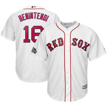 Load image into Gallery viewer, Andrew Benintendi 16 Boston Red Sox White 2019 London Series Cool Base Player Kow Jersey