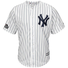 Load image into Gallery viewer, Aaron Judge 99 New York Yankees White/Navy 2019 London Series Cool Base Player Kow Jersey