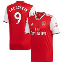 Load image into Gallery viewer, Alexandre Lacazette Arsenal adidas 2019/20 Home Replica Player Kow Jersey – Red