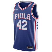 Load image into Gallery viewer, Al Horford Philadelphia 76ers Royal 2019/20 Swingman Kow Jersey – Icon Edition