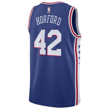 Load image into Gallery viewer, Al Horford Philadelphia 76ers Royal 2019/20 Swingman Kow Jersey – Icon Edition