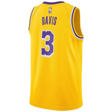 Load image into Gallery viewer, Anthony Davis Los Angeles Lakers Gold 2019/20 Swingman Kow Jersey – Icon Edition