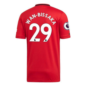 Aaron Wan-Bissaka Manchester United adidas 2019/20 Home Replica Player Kow Jersey – Red