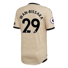 Load image into Gallery viewer, Aaron Wan-Bissaka Manchester United adidas 2019/20 Away Authentic Player Kow Jersey - Tan