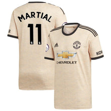 Load image into Gallery viewer, Anthony Martial Manchester United adidas Youth 2019/20 Away Replica Player Kow Jersey - Tan