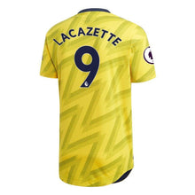 Load image into Gallery viewer, Alexandre Lacazette Arsenal adidas 2019/20 Away Authentic Player Kow Jersey – Yellow