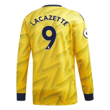 Load image into Gallery viewer, Alexandre Lacazette Arsenal adidas 2019/20 Away Replica Player Long Sleeve Kow Jersey – Yellow