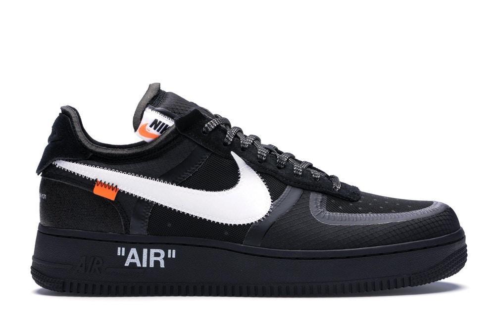 AF 1 Low Off-White Black White