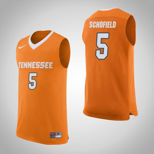 Admiral Schofield Tennessee Volunteers Basketball Kow Jersey-Orange