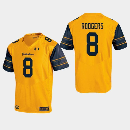 Aaron Rodgers Cal Golden Bears Football Kow Jersey - Gold