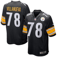 Load image into Gallery viewer, Alejandro Villanueva Pittsburgh Steelers Game Kow Jersey