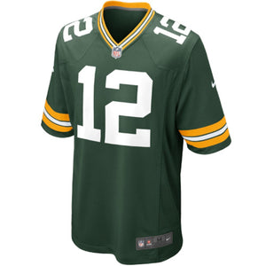 Aaron Rodgers Green Bay Packers Game Kow Jersey